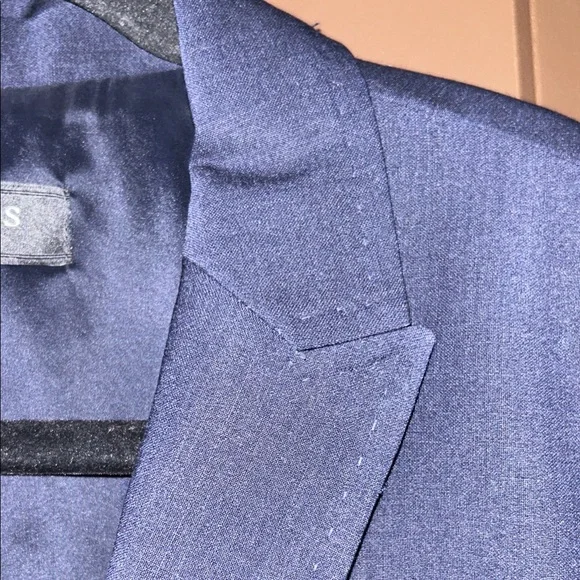 Talbots Women's Navy Wool Blend Blazer NWOT Sz 8P - Picture 6 of 12